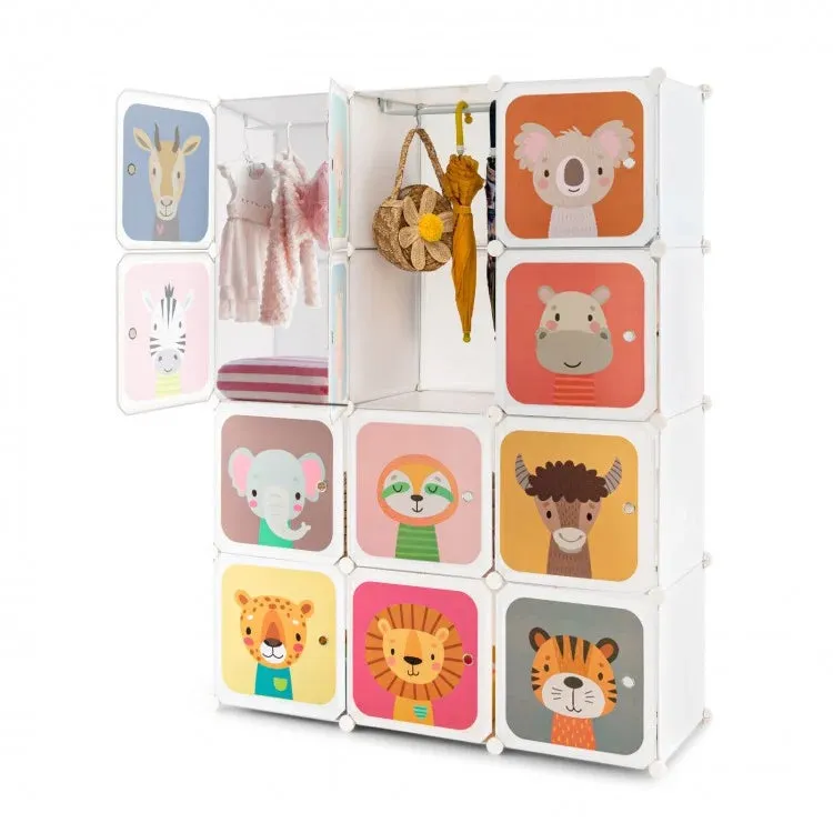 12 Cube Kids Wardrobe Closet