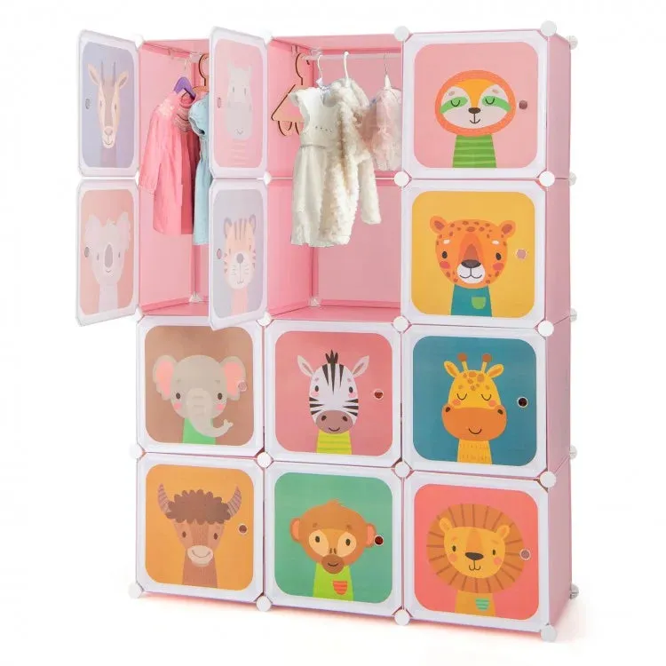 12 Cube Kids Wardrobe Closet