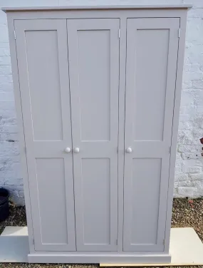 **3 Door Triple Full Hanging Wardrobe