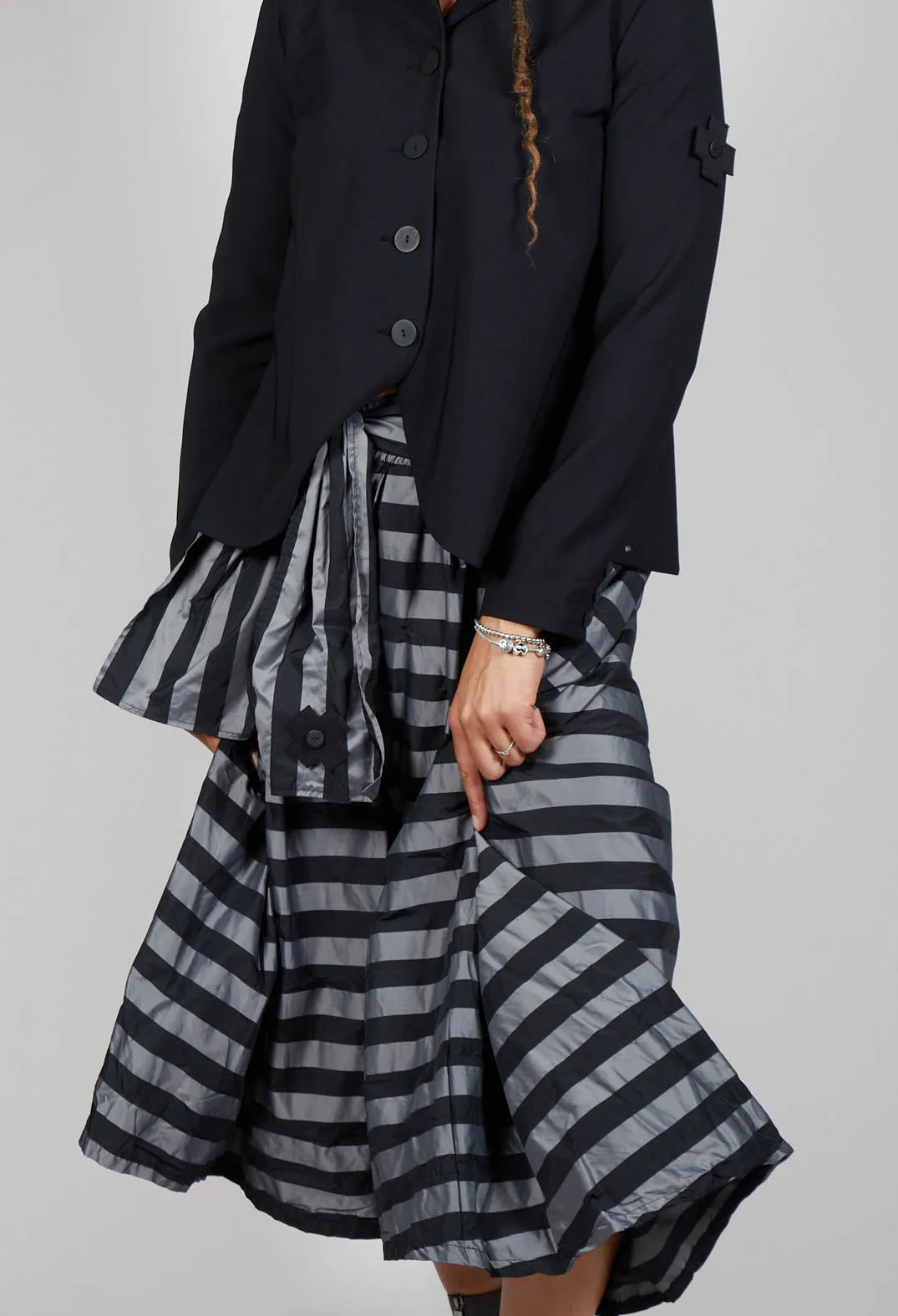 A New T Skirt in Stripe