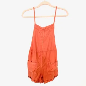 Abercrombie & Fitch Rust Romper- Size M