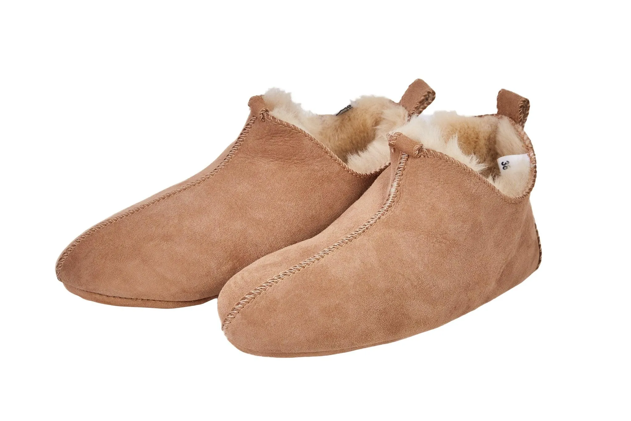 Adult Natural Sheepskin Boots - Beige