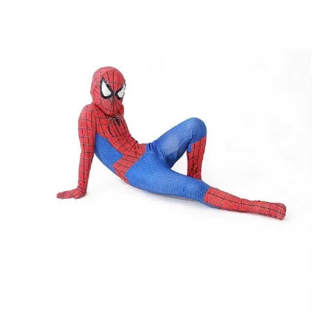 Adult/Kids Spiderman Superhero Costume Bodysuits