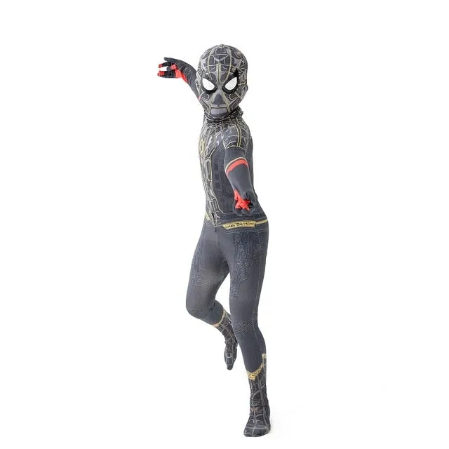 Adult/Kids Spiderman Superhero Costume Bodysuits