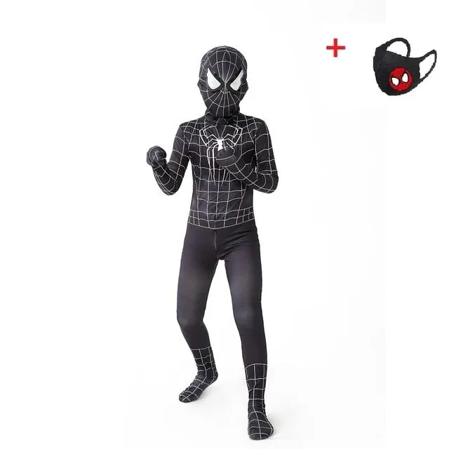 Adult/Kids Spiderman Superhero Costume Bodysuits