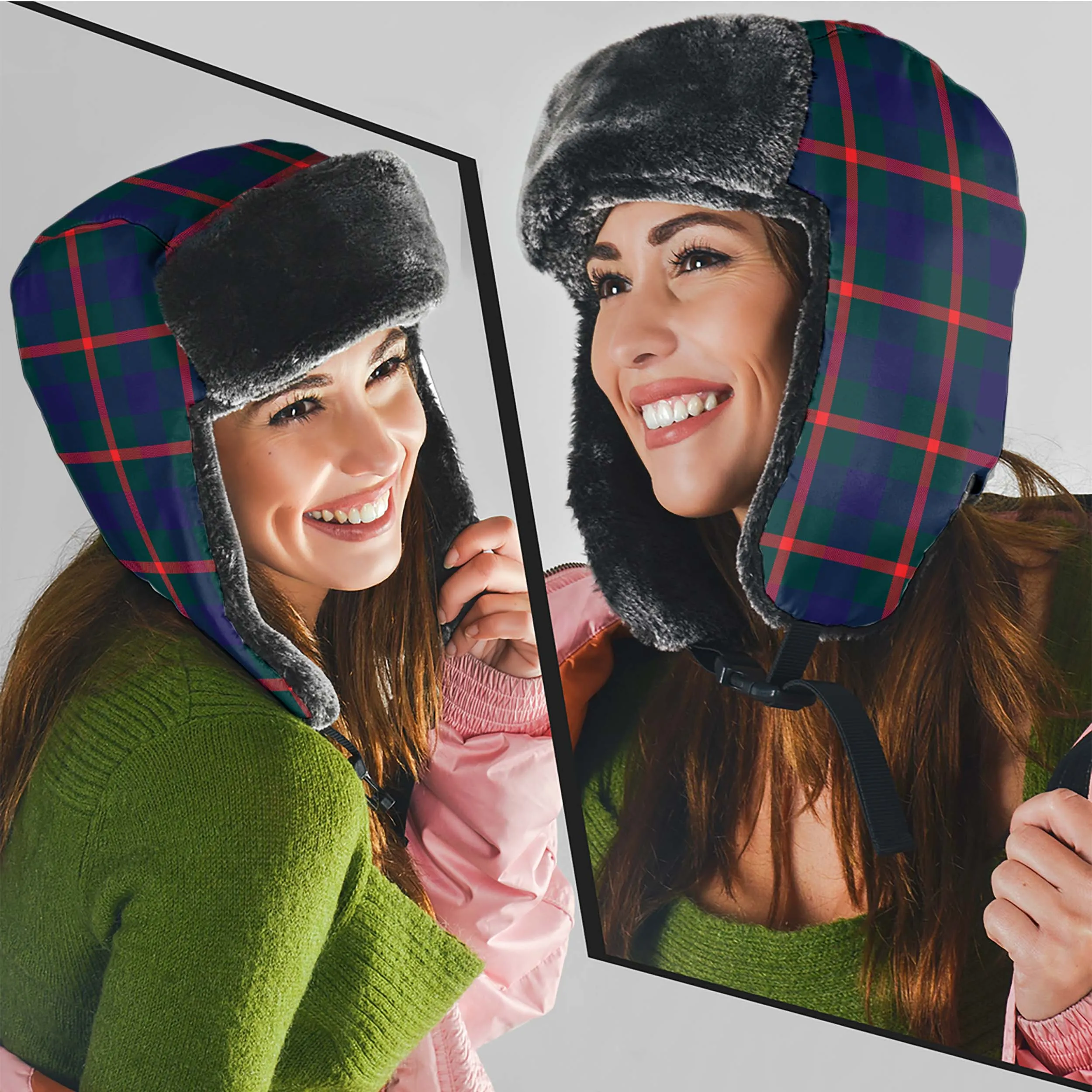 Agnew Tartan Winter Trapper Hat