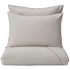 Alvalade Pillowcase [Natural/Green grey]