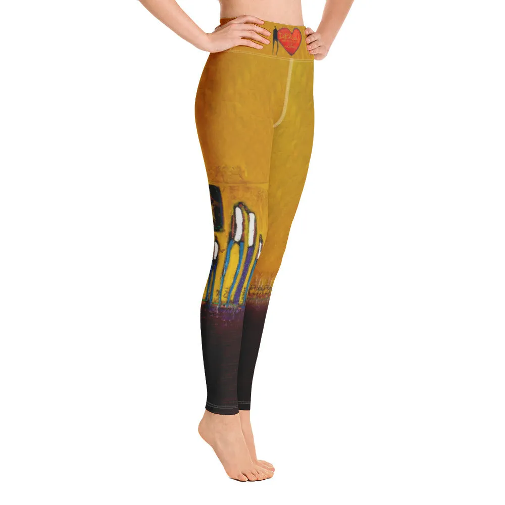 Always Gold Yoga Leggings