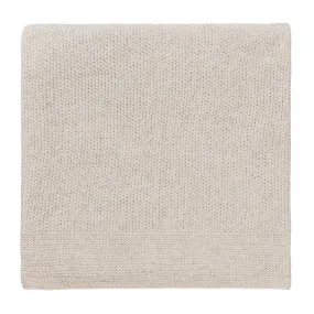 Amaro Recycled Fiber Blanket [Off-White melange]