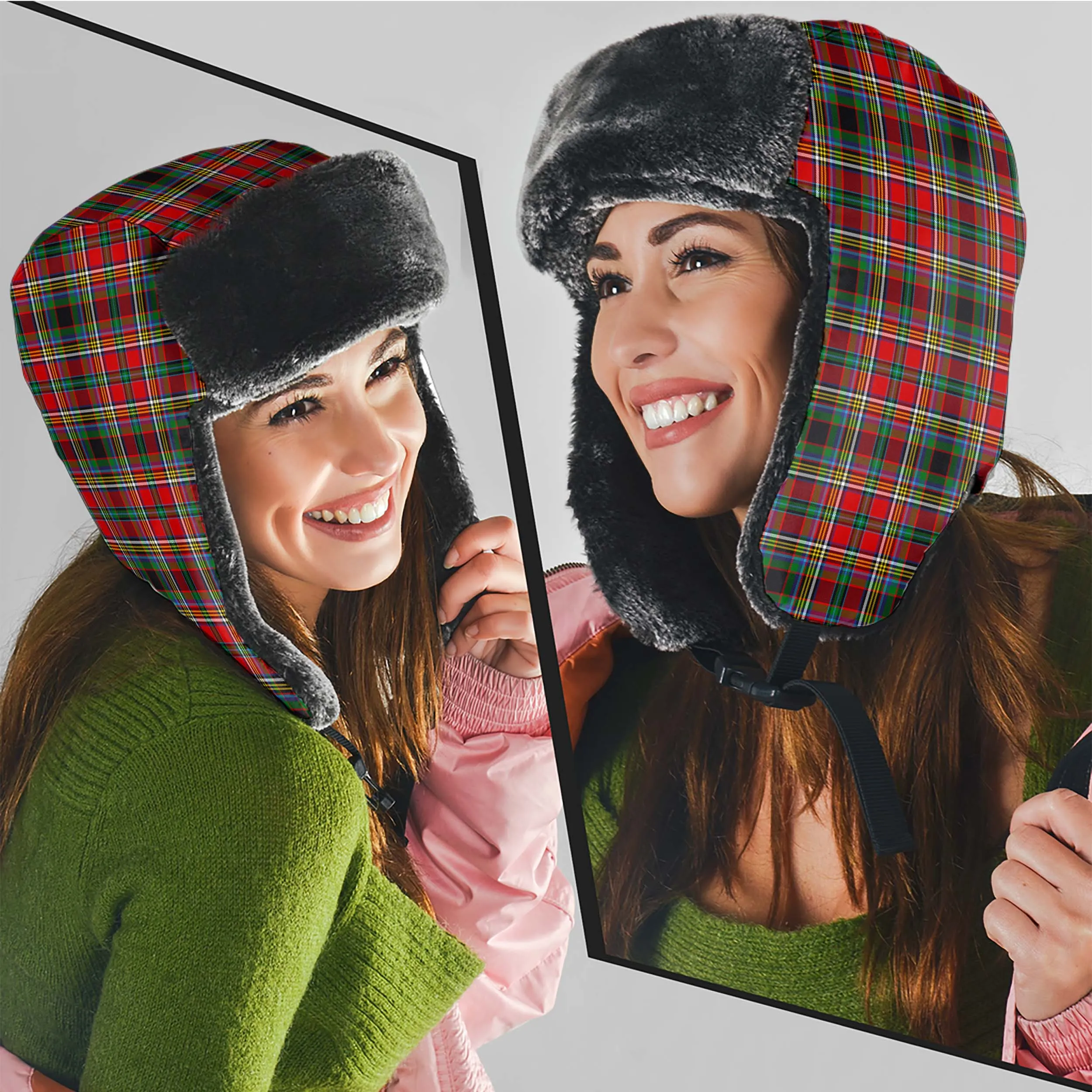 Anderson of Arbrake Tartan Winter Trapper Hat