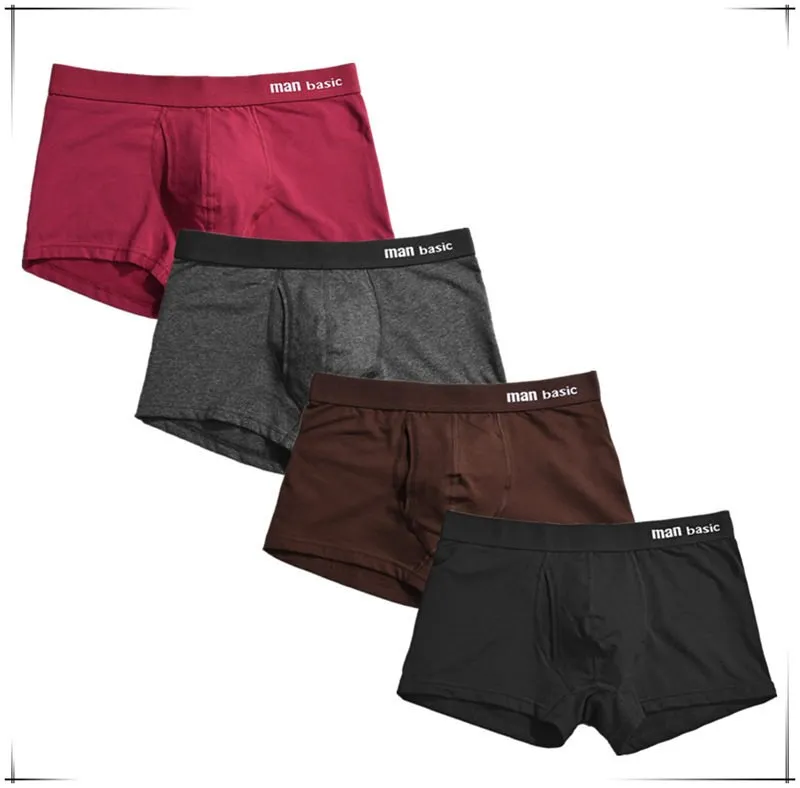 Angelo Ricci™ Comfy Cotton Sexy Boxers 4pcs