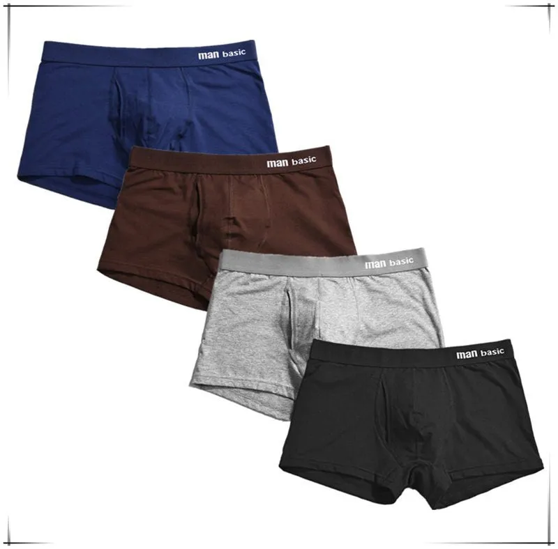 Angelo Ricci™ Comfy Cotton Sexy Boxers 4pcs