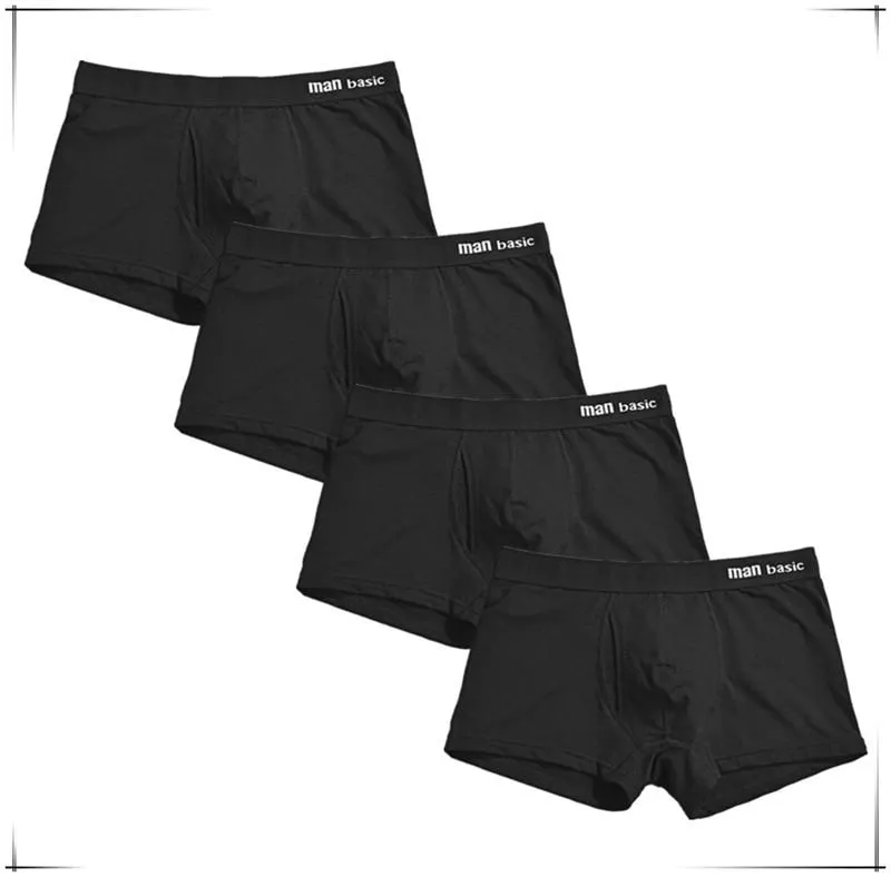 Angelo Ricci™ Comfy Cotton Sexy Boxers 4pcs