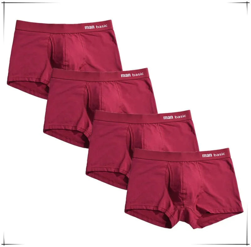 Angelo Ricci™ Comfy Cotton Sexy Boxers 4pcs