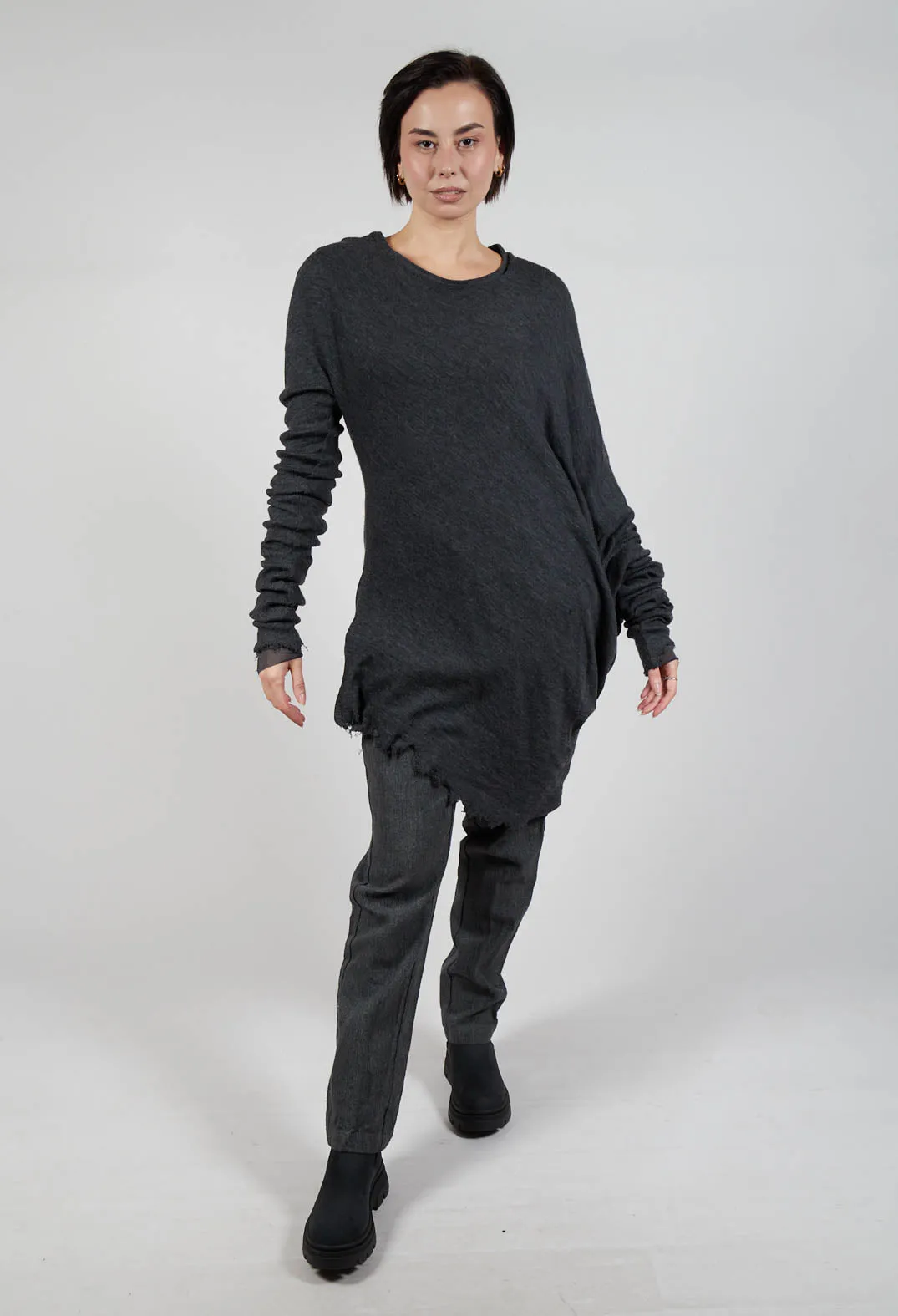 Asymmetric Top in Slate Mel