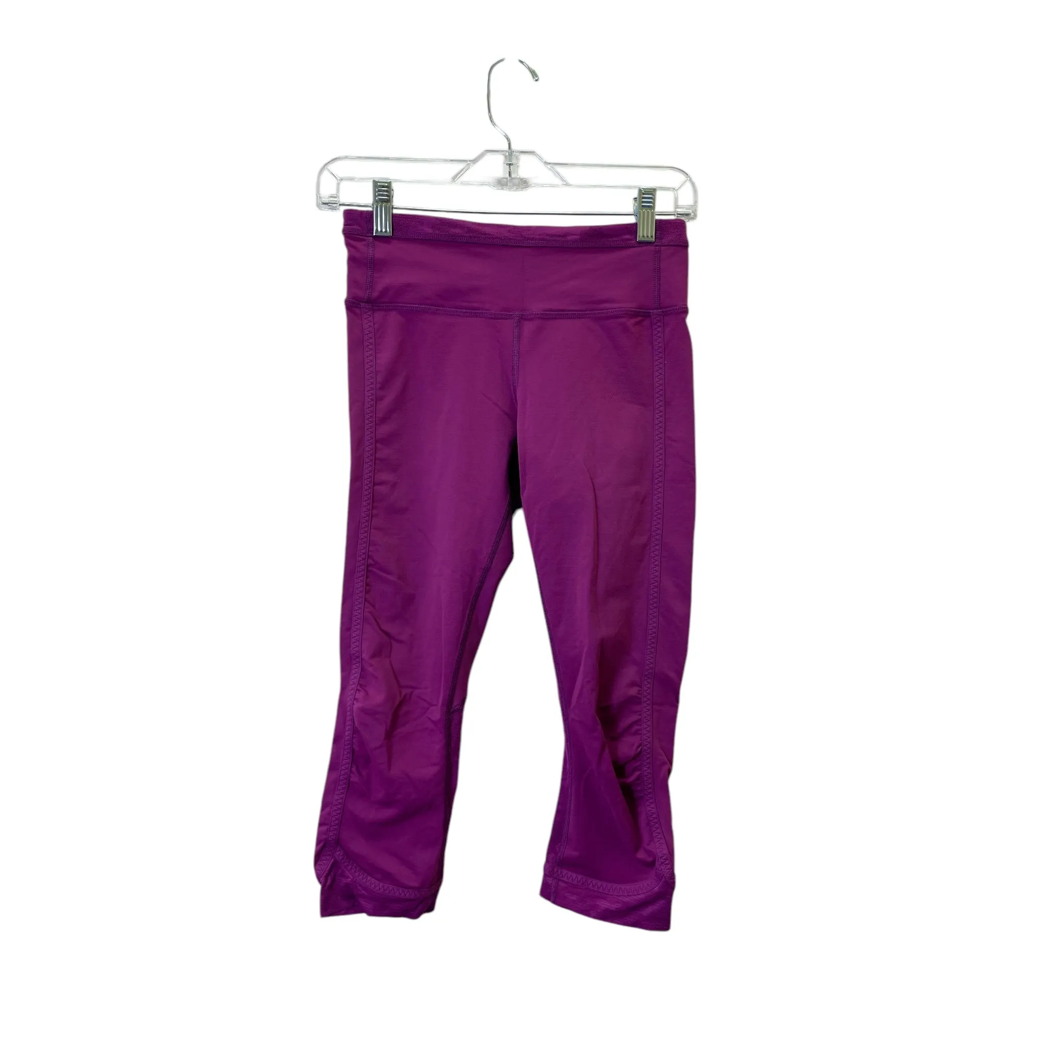 Athletic Leggings By Lululemon In Purple, Size:4