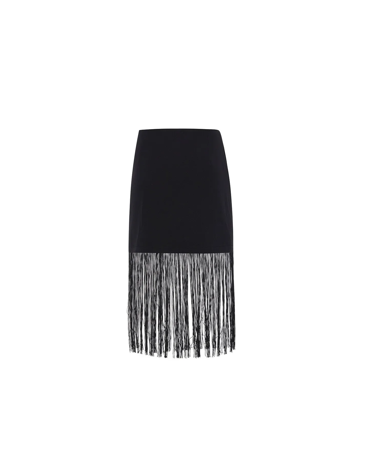 Atlas Fringe Layered Mini Skirt