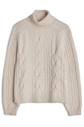 Aurora Oversized Turtleneck Pullover