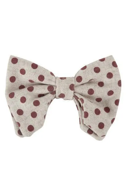 Avant Garde Bowtie - Burgundy Polka Dot