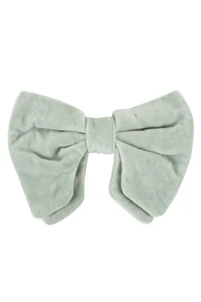 Avant Garde Bowtie - Light Antique Green Velvet