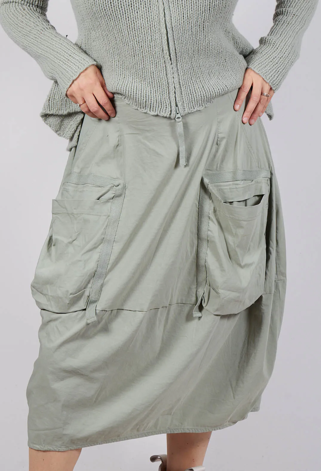 Balloon Utility Skirt in Defender