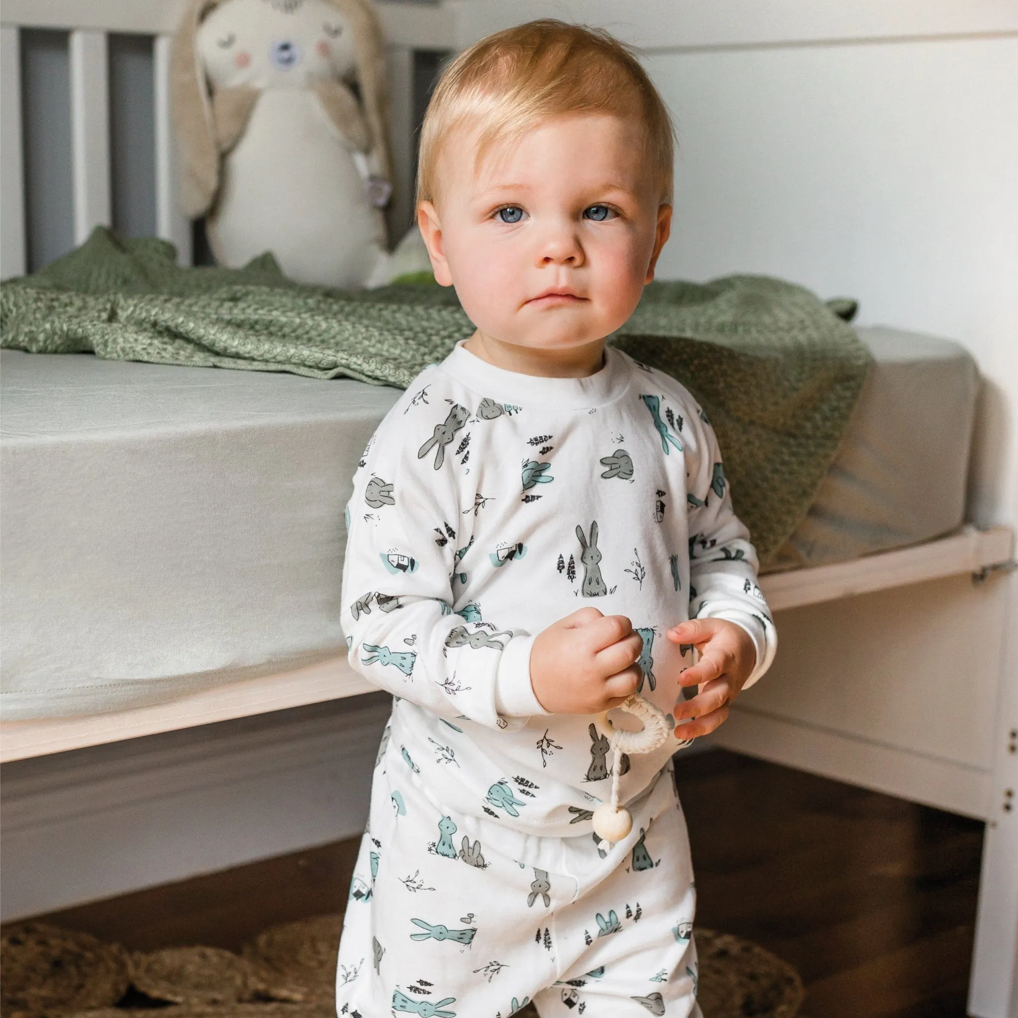 Bamboo pajama set - Bunnies