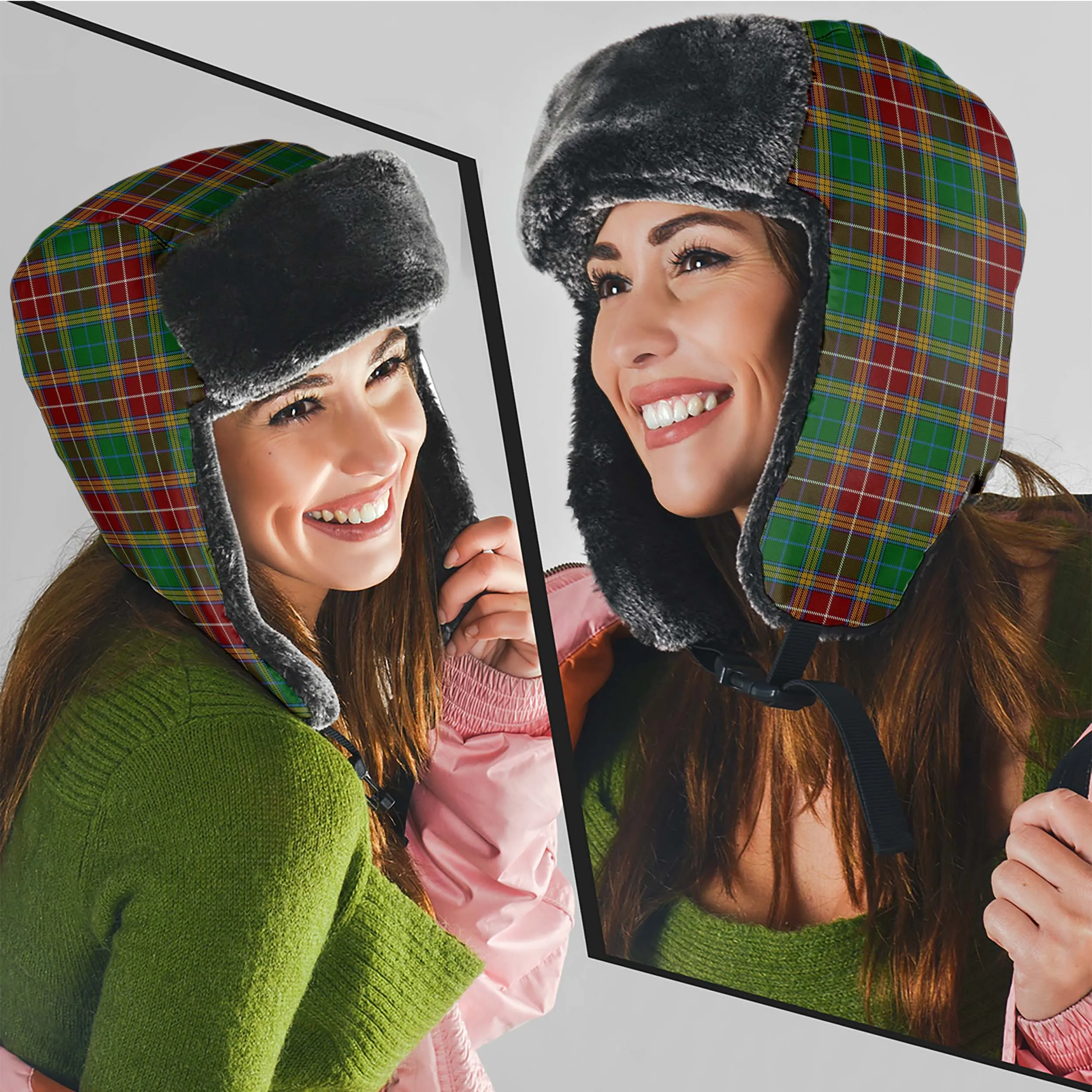 Baxter Tartan Winter Trapper Hat