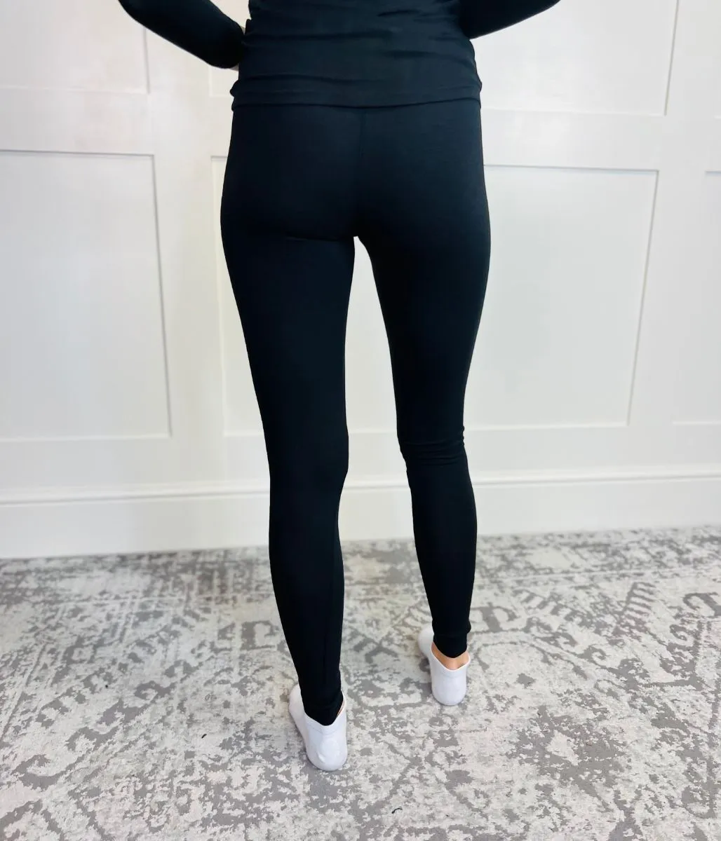 Black Thermal Leggings