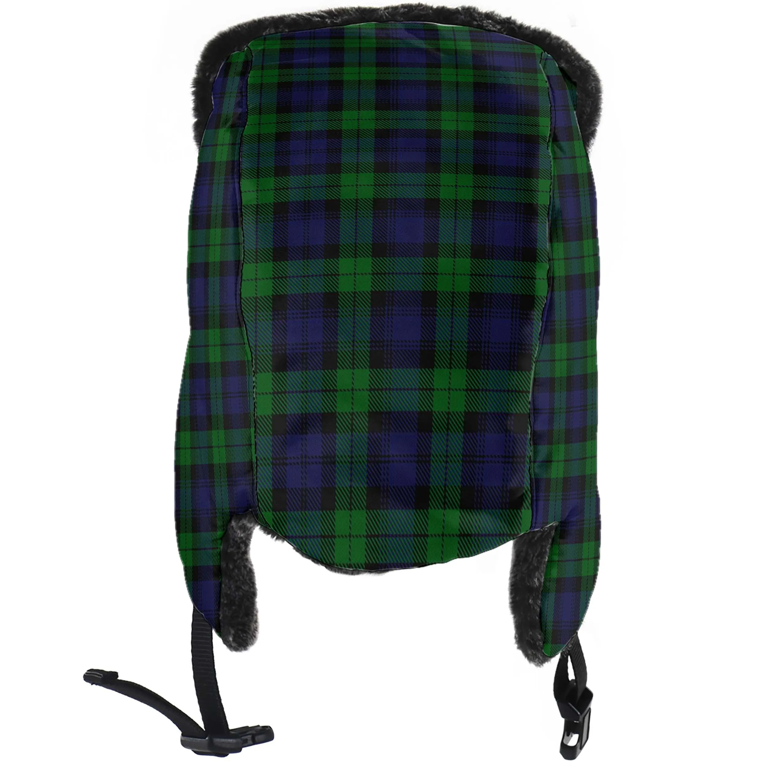 Black Watch Tartan Winter Trapper Hat