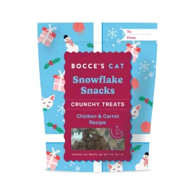 Bocce's Bakery Snowflake Snacks Holiday Treats for Cats