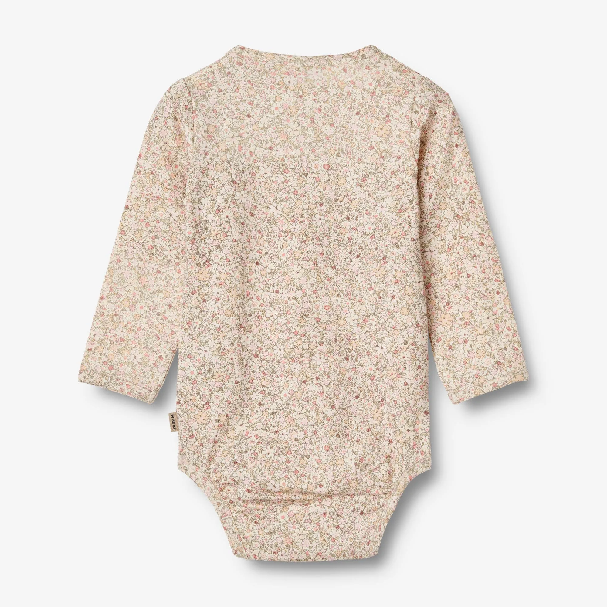 Body L/S Liv | Baby - cream flower meadow