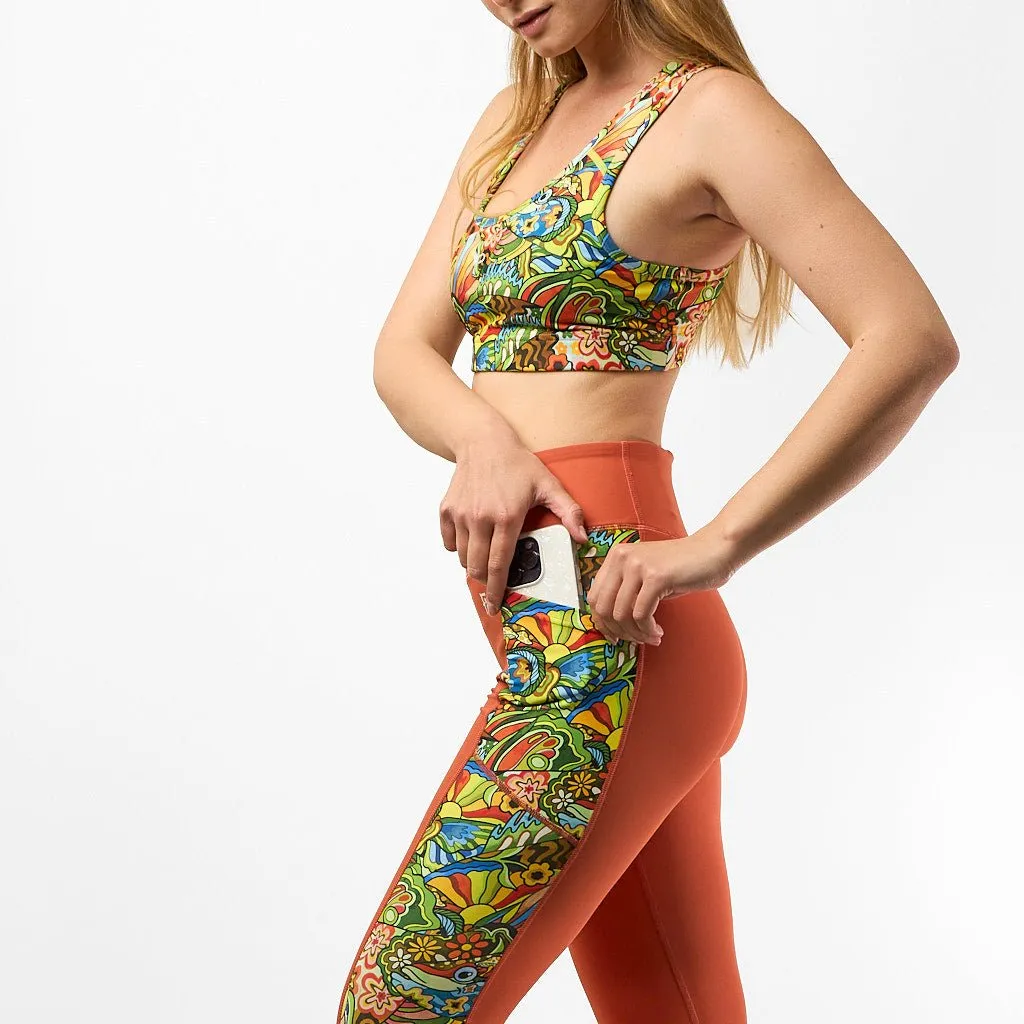 Boho Bass Pocket Leggings