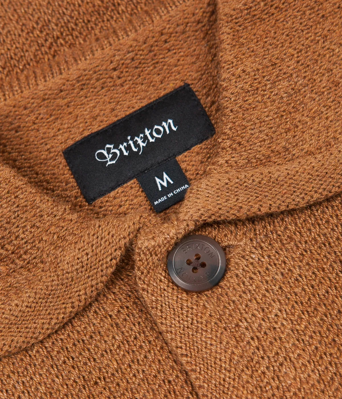 Brixton Powell Cardigan - Copper