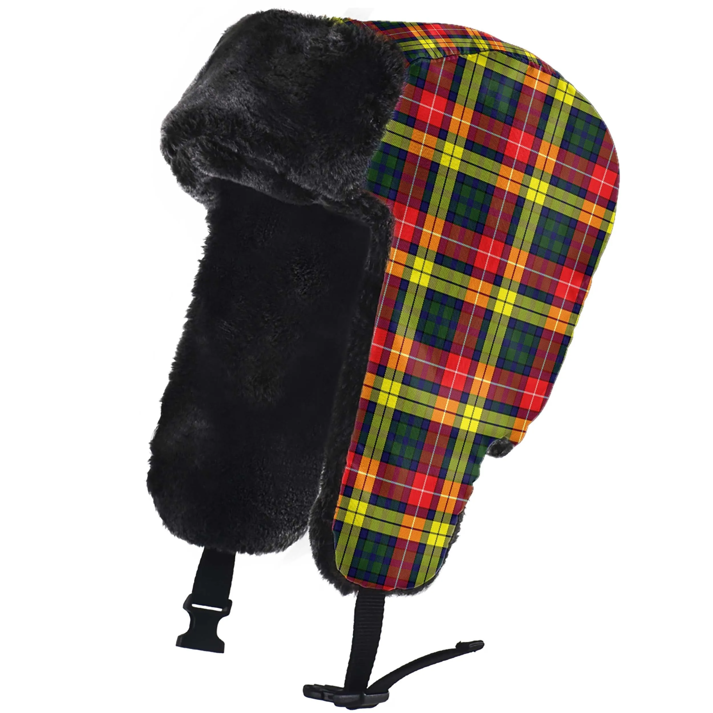 Buchanan Modern Tartan Winter Trapper Hat