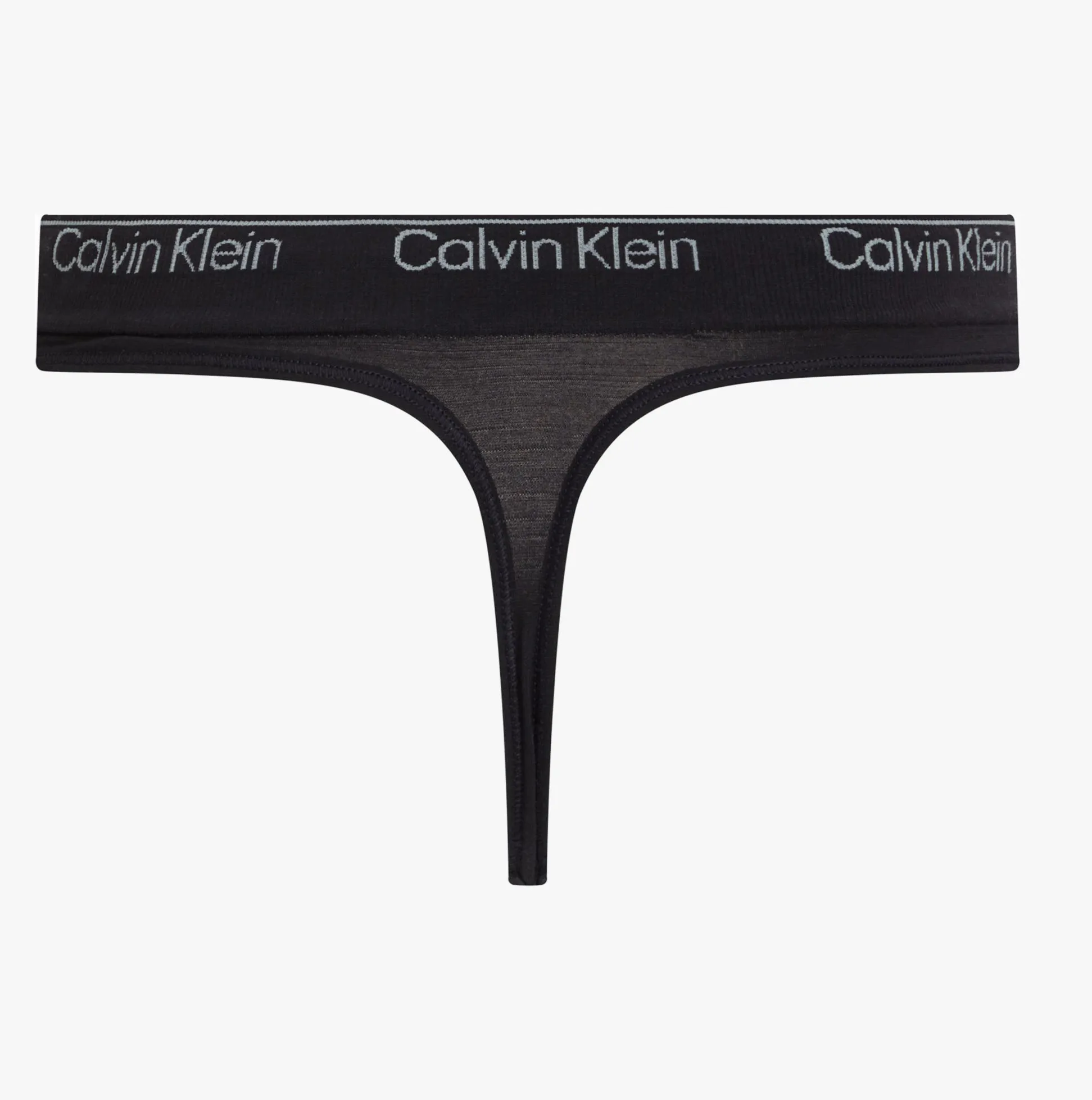 Calvin Klein Womens Thong Black