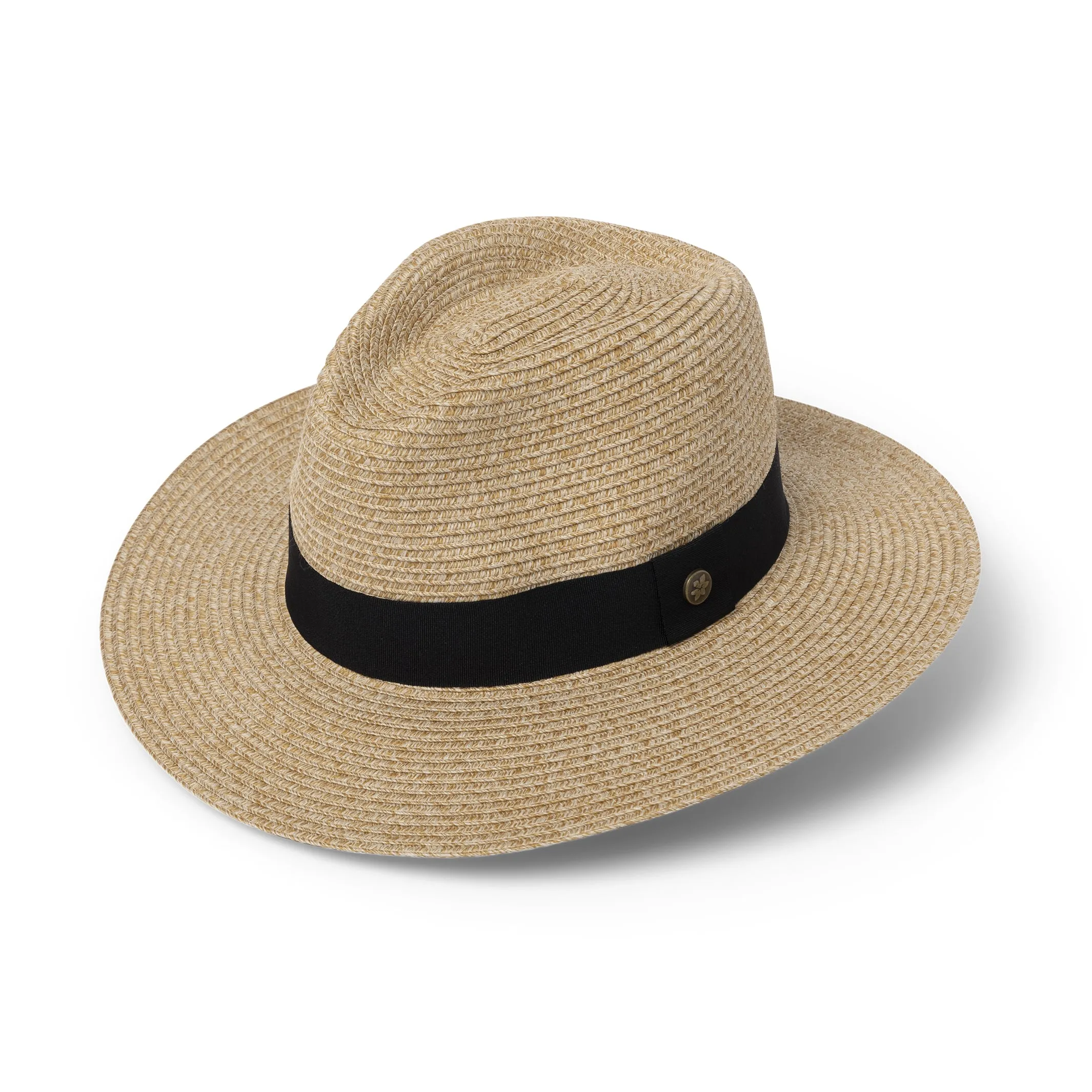 Cancer Council Cafe Flexibraid Fedora Unisex - Natural