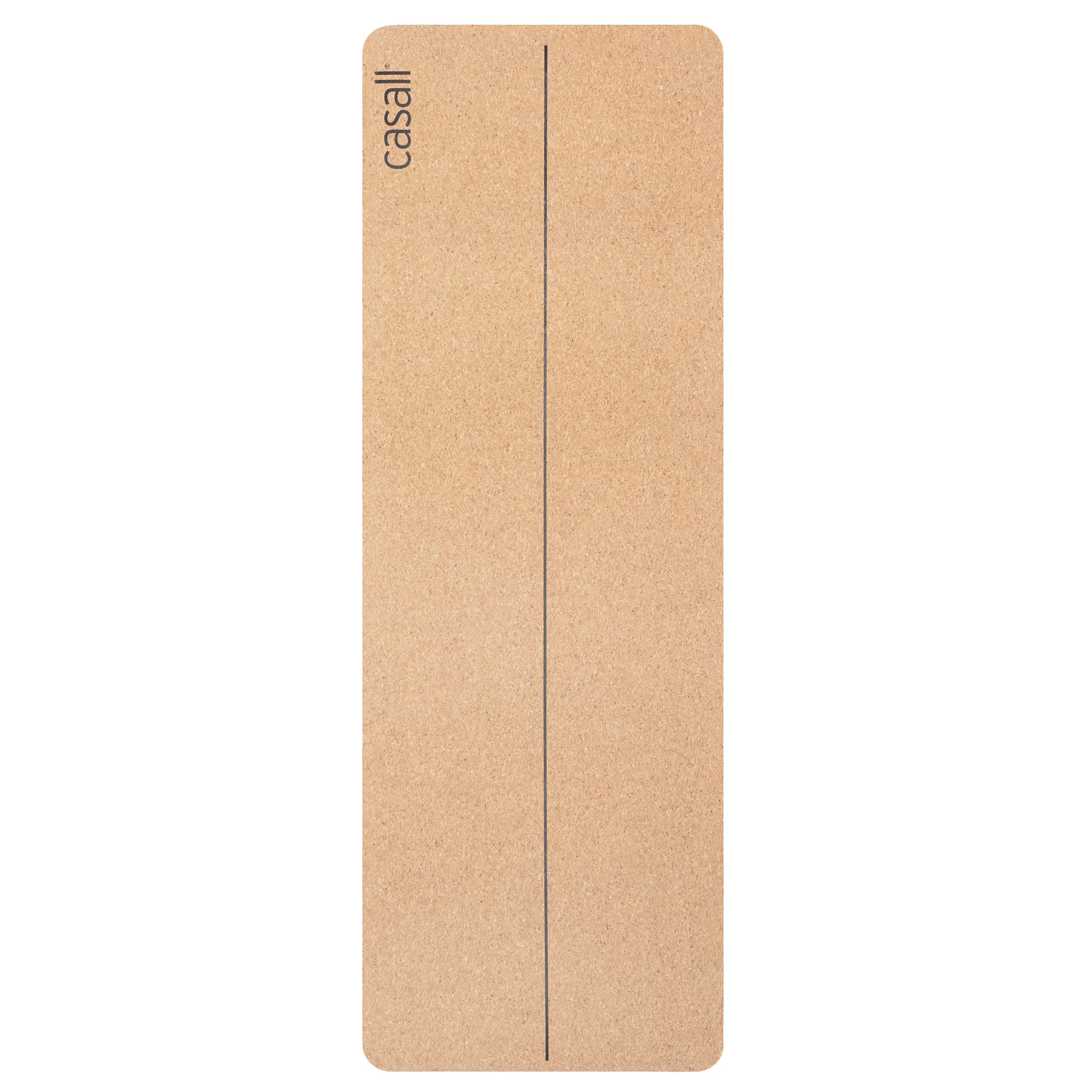 Casall Yoga Mat Natural Cork 5mm Natural Cork/Black | Buy Casall Yoga Mat Natural Cork 5mm Natural Cork/Black here | Outnorth