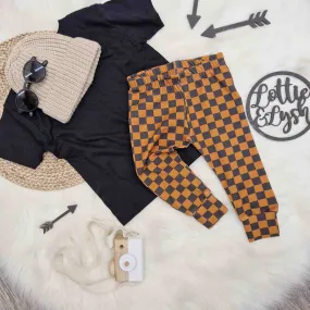 Checkerboard Leggings | Baby Skate Clothes