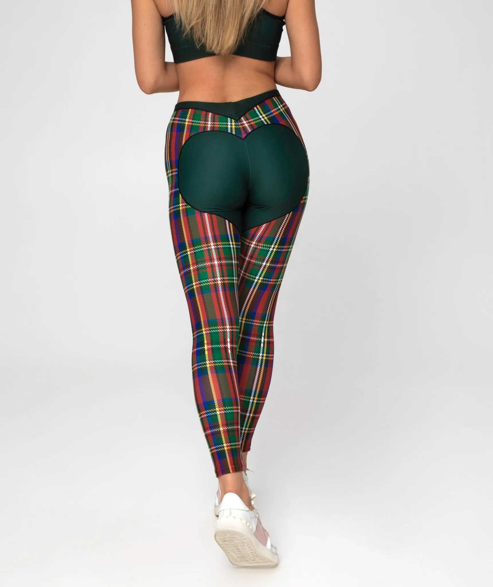 Christmas Heart Shaped Leggings