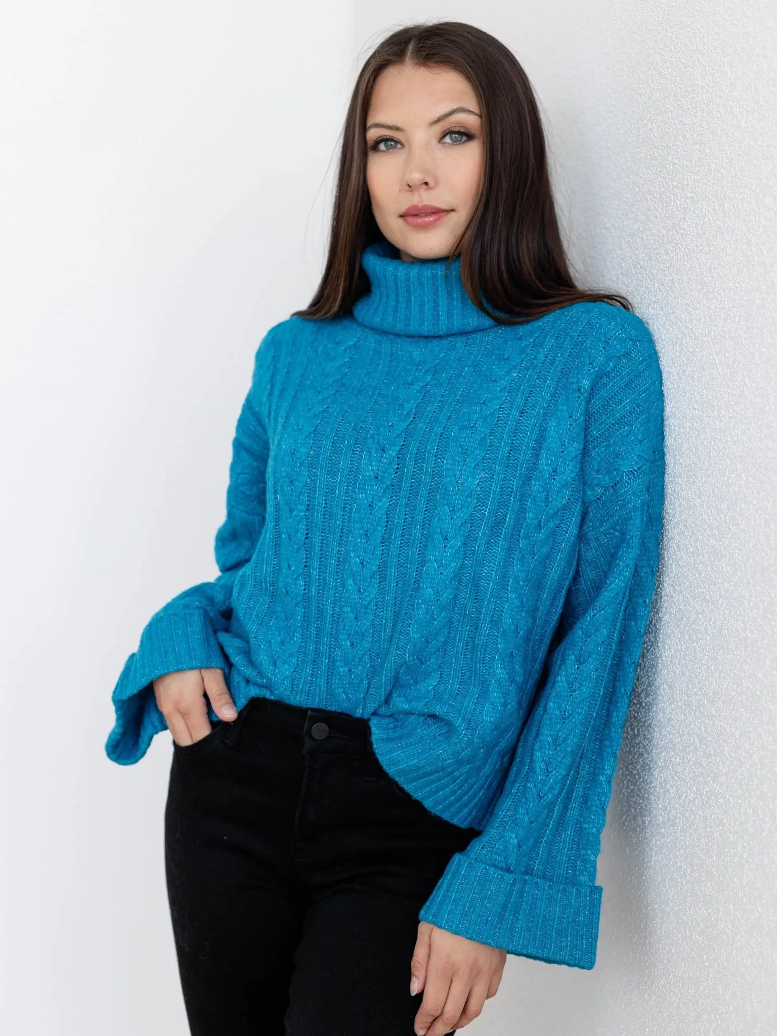 Cowl Neck Sweater