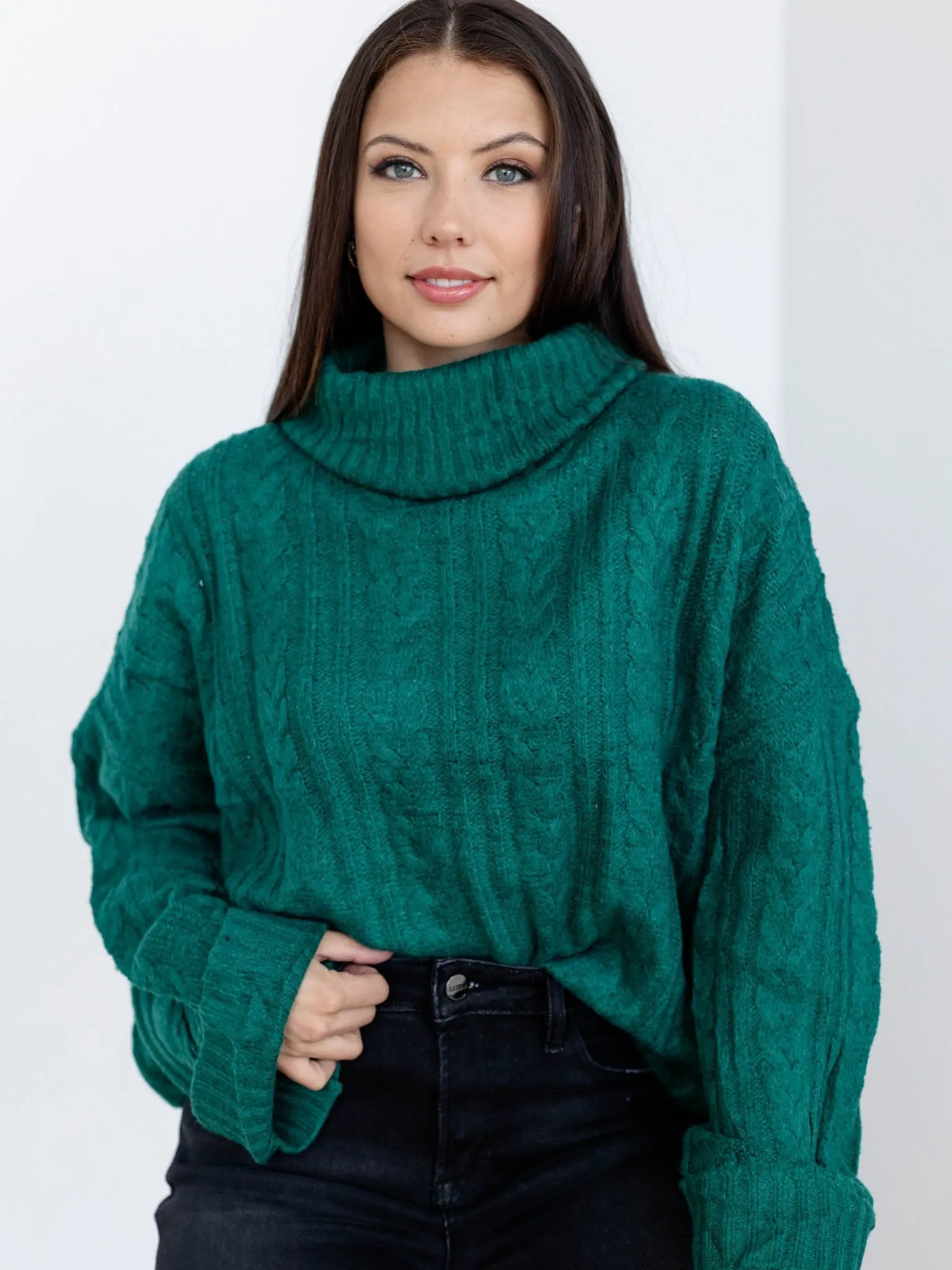 Cowl Neck Sweater