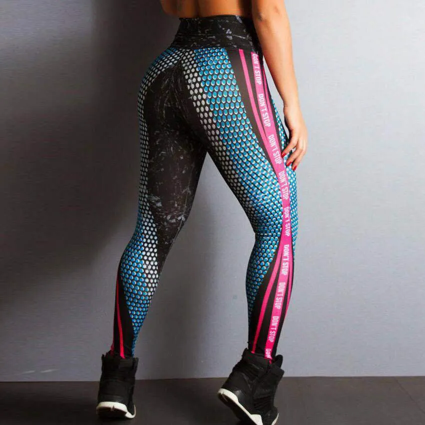 Cross Border European and American Popular Yoga Exercise Leggings - High Waist & Raised Hips