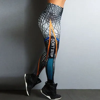 Cross Border European and American Popular Yoga Exercise Leggings - High Waist & Raised Hips