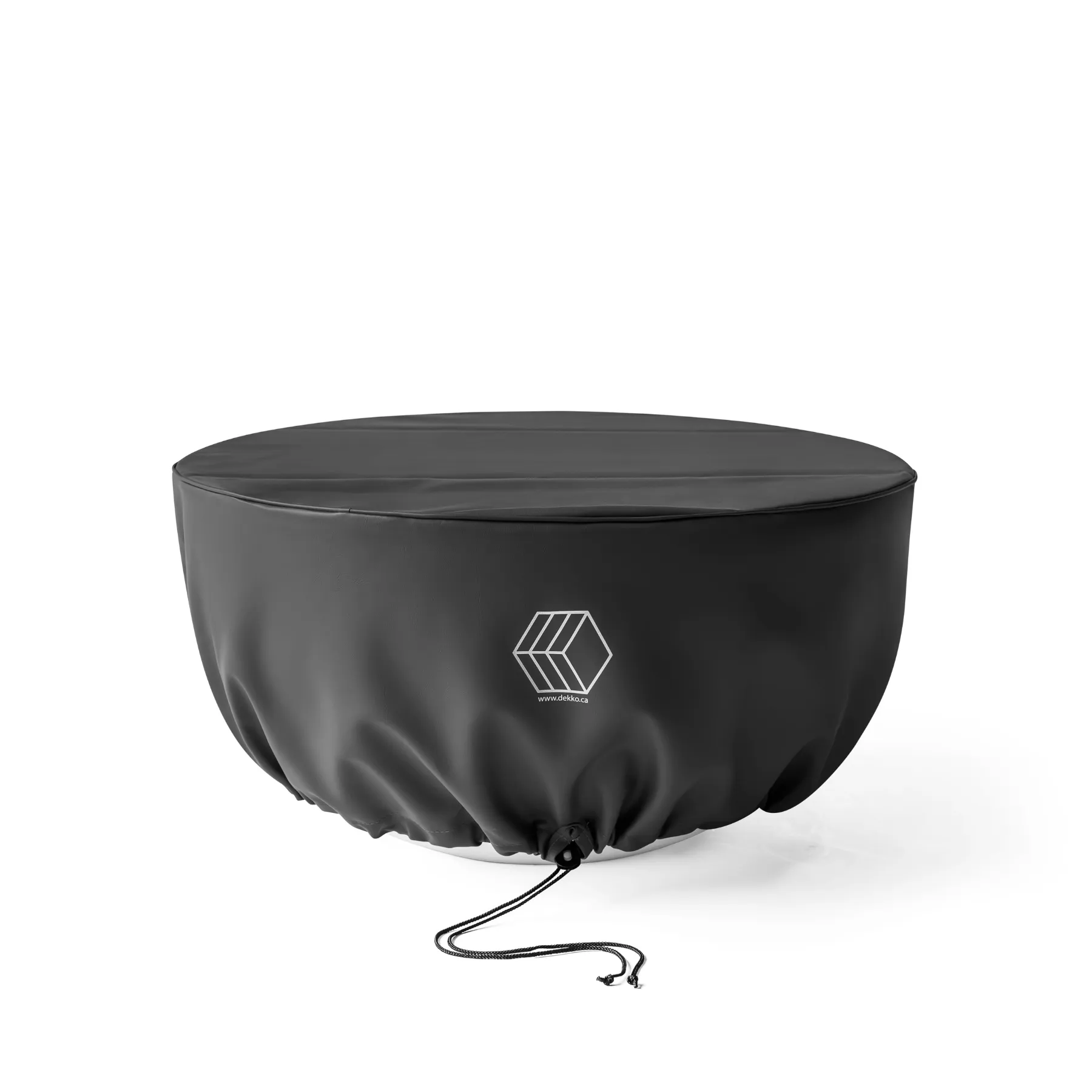 Dekko Serenade 40" Concrete Fire Bowl & Cover