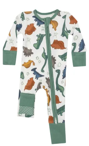 Dino Rocks Zipper Romper