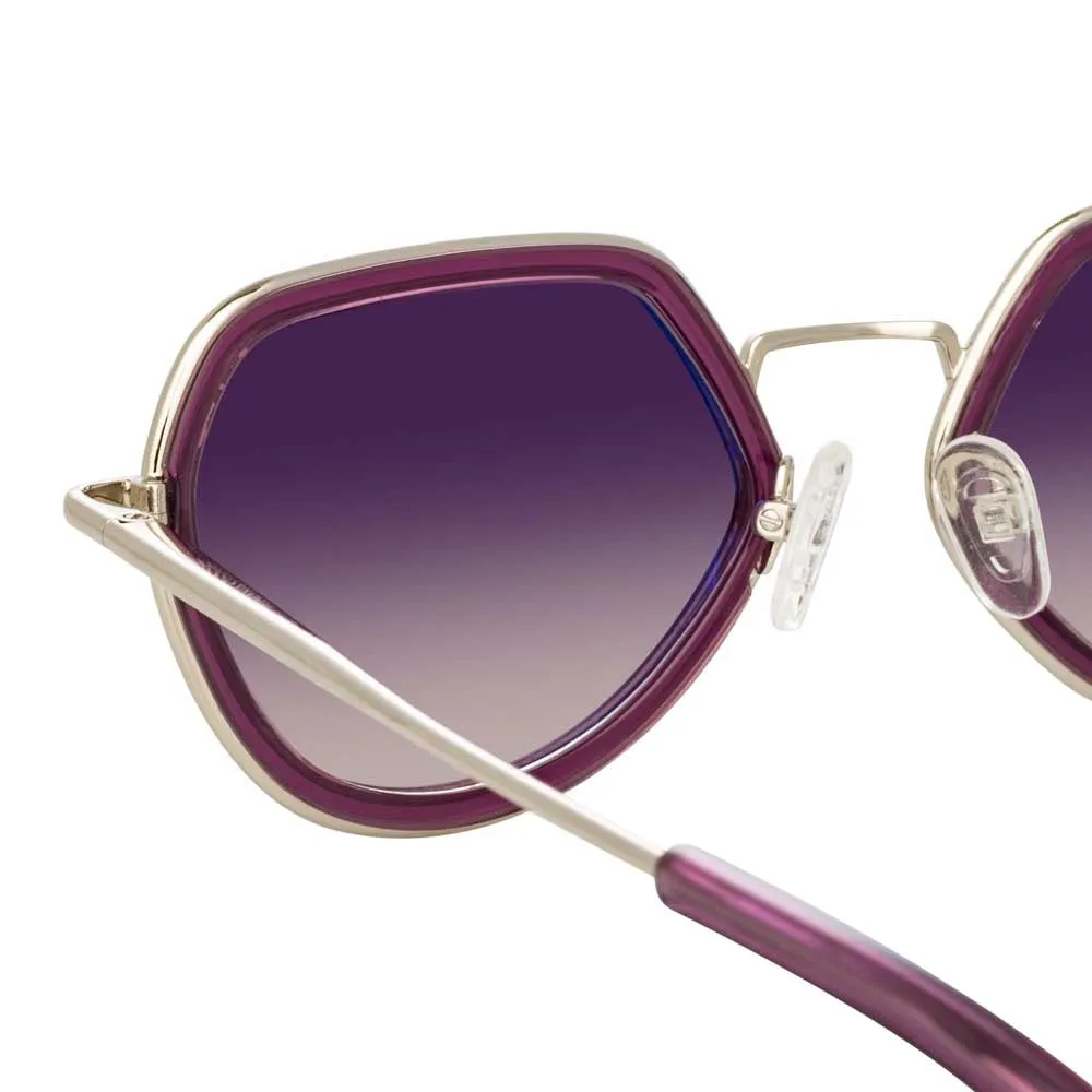 Dries Van Noten 186 C4 Angular Sunglasses