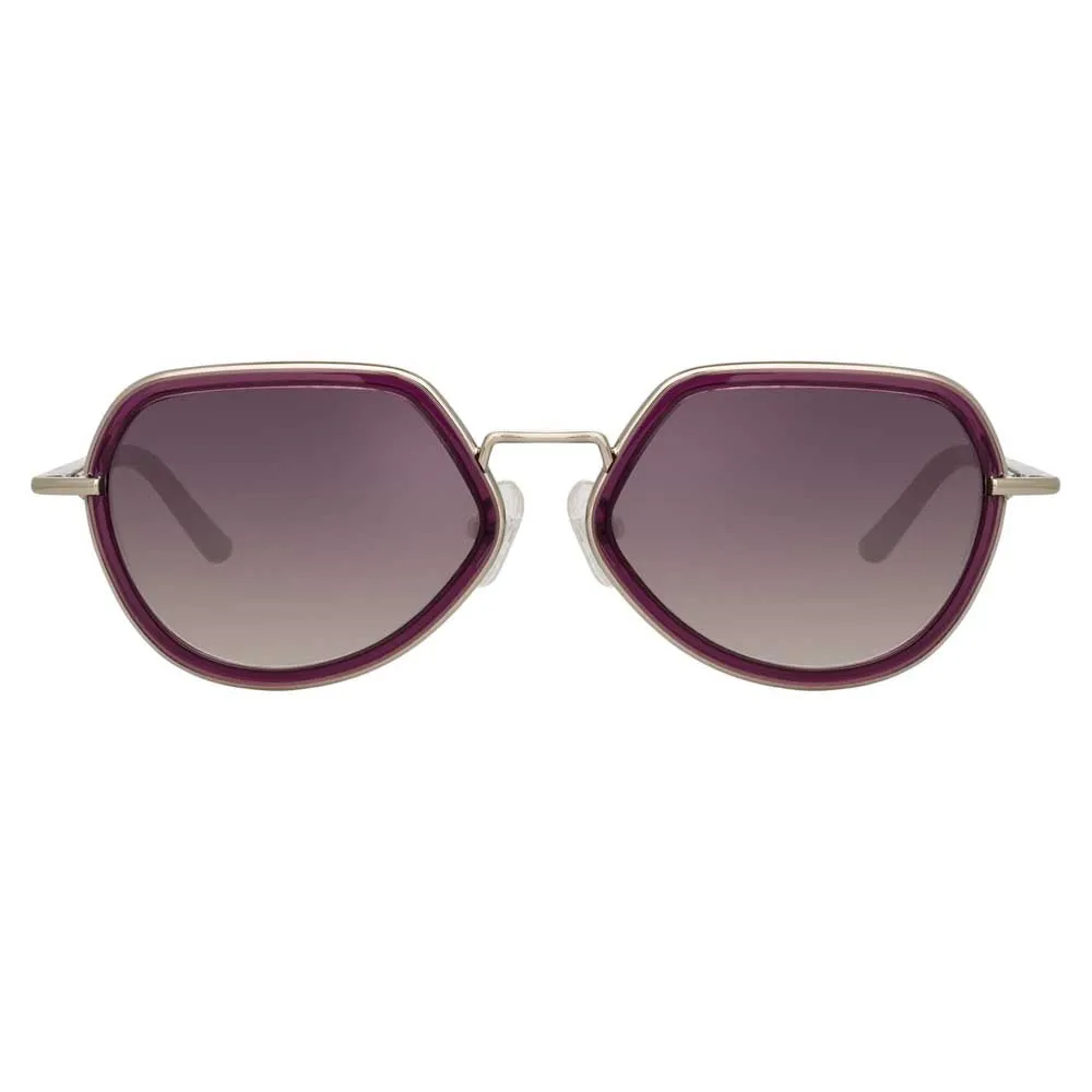 Dries Van Noten 186 C4 Angular Sunglasses