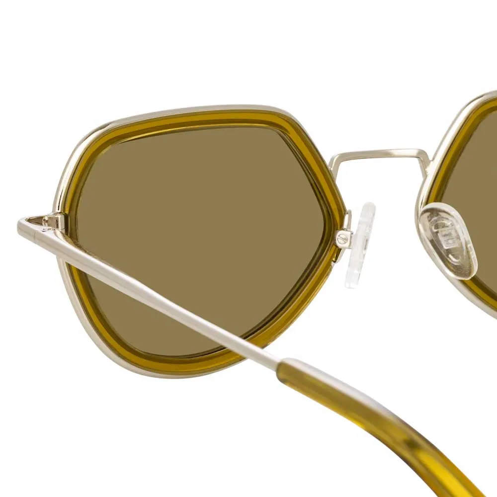 Dries Van Noten 186 C6 Angular Sunglasses