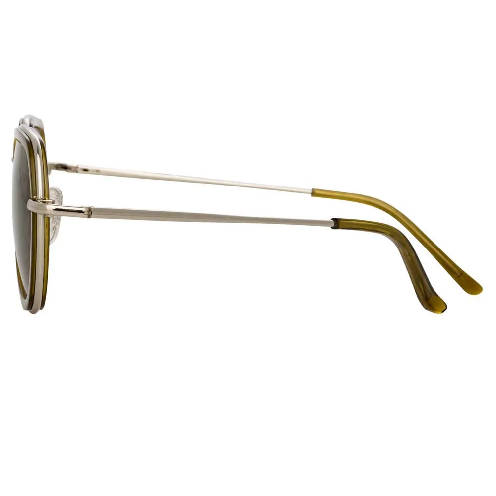 Dries Van Noten 186 C6 Angular Sunglasses