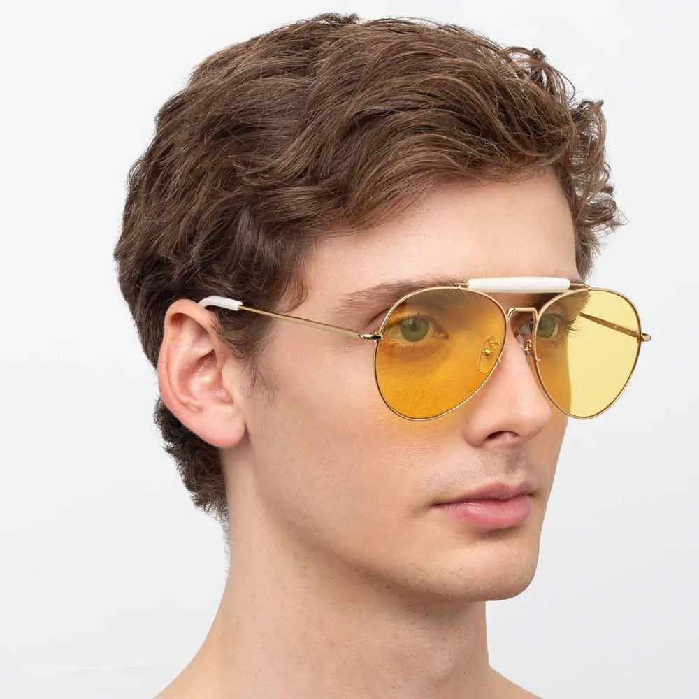 Dries Van Noten 187 C2 Aviator Sunglasses